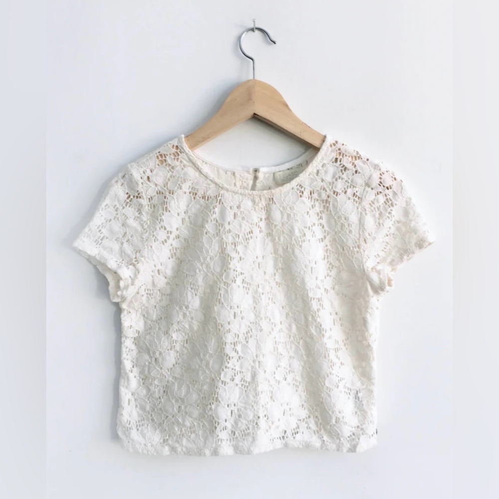 🩵 BILLABONG Lace Crop 💦